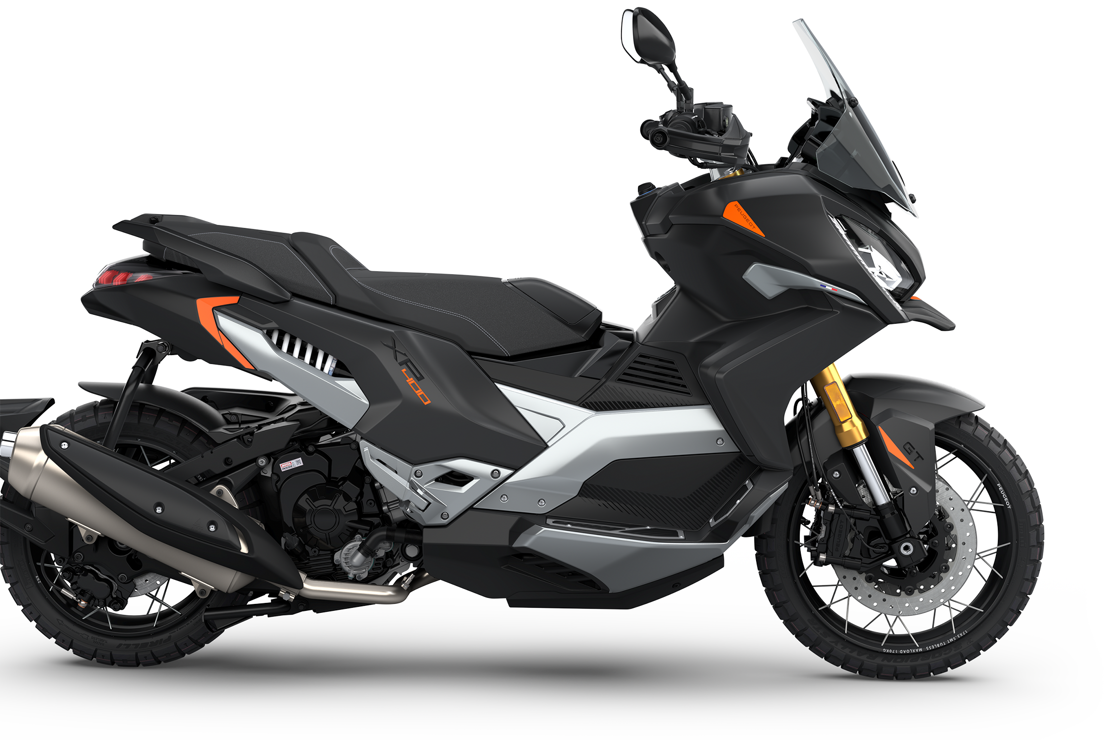 un potente maxi scooter de 400cc