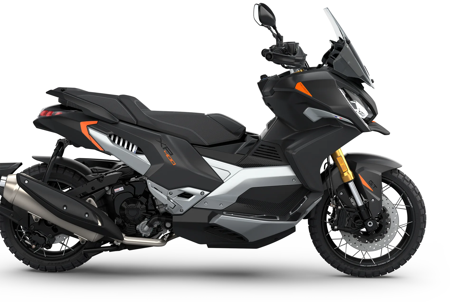 un potente maxi scooter de 400cc