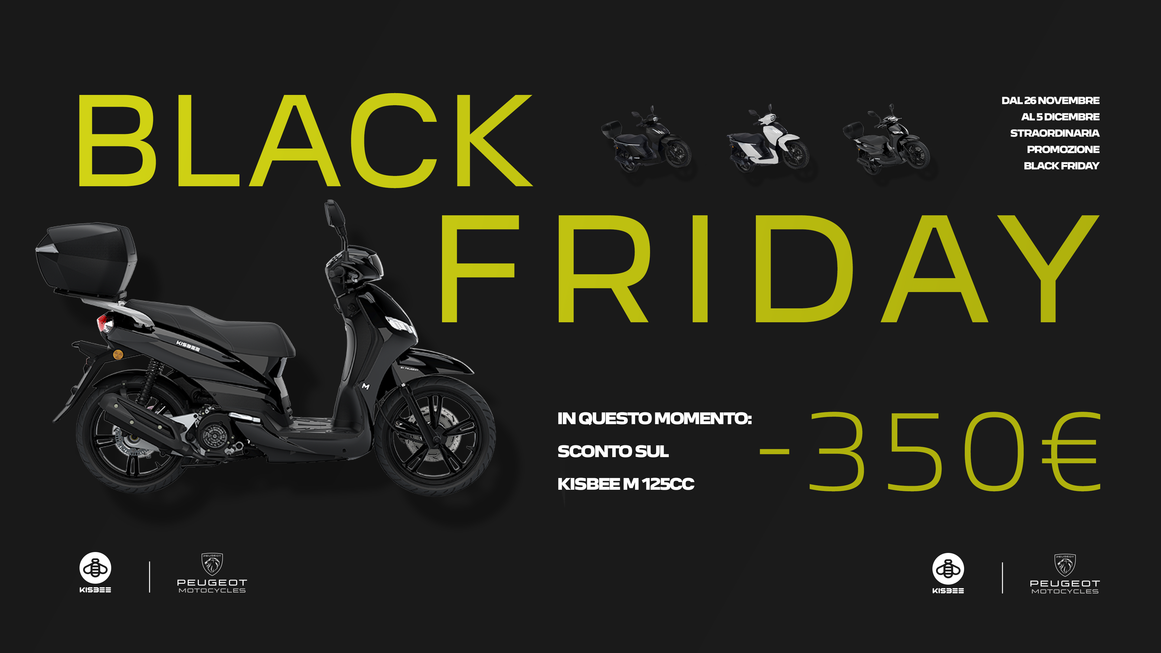 BLACK FRIDAY: CON KISBEE M IL DIVERTIMENTO E’ ASSICURATO!