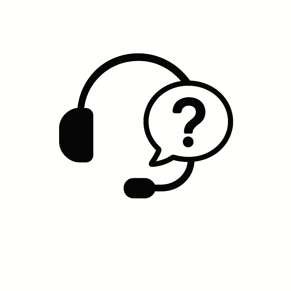 Contacter le service client pour une question ou un besoin spécifique