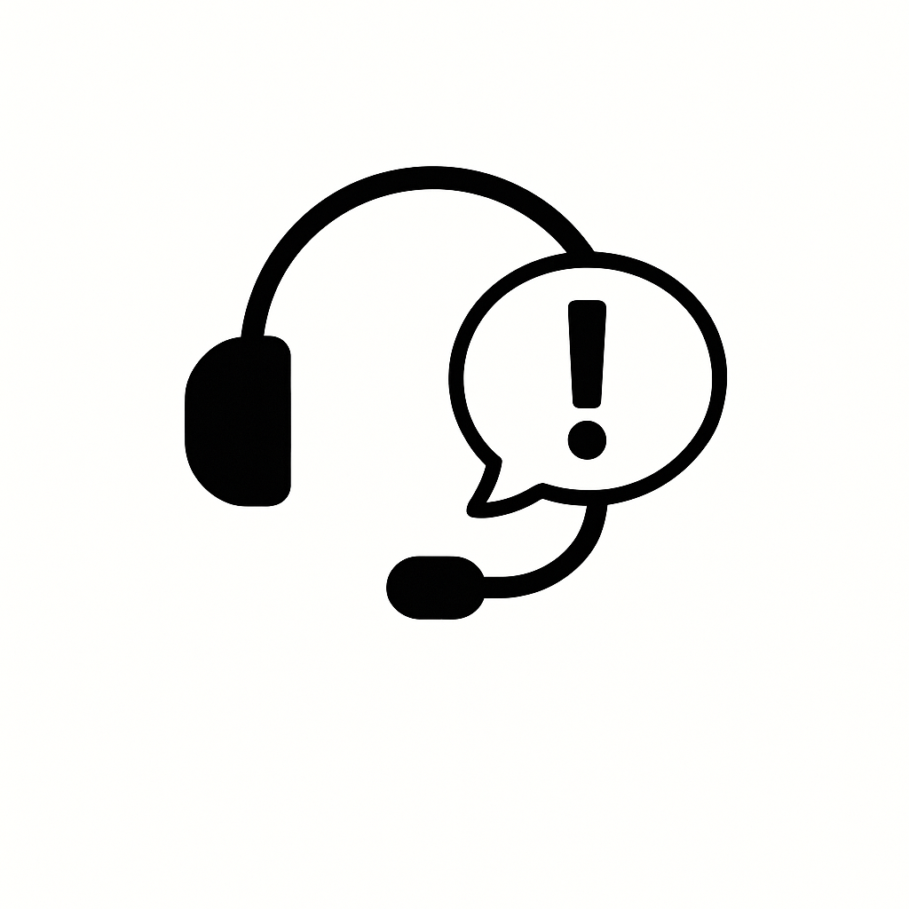 Contacter le service client pour une réclamation