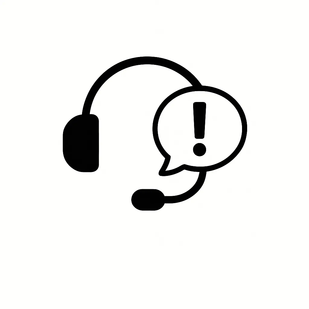 Contacter le service client pour une réclamation