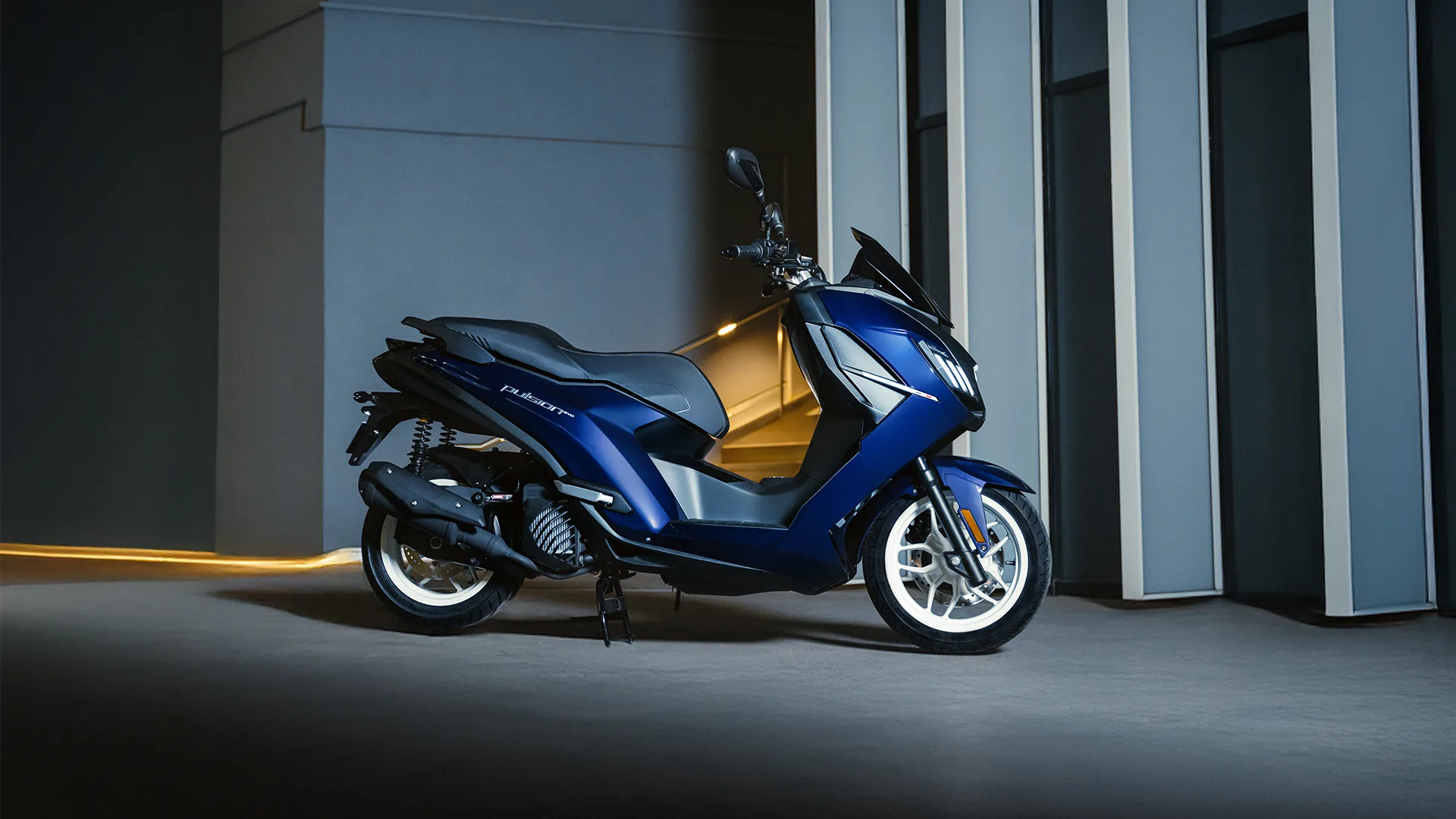 Pulsion EVO, il nuovo scooter GT compatto 125 di Peugeot Motocycles.