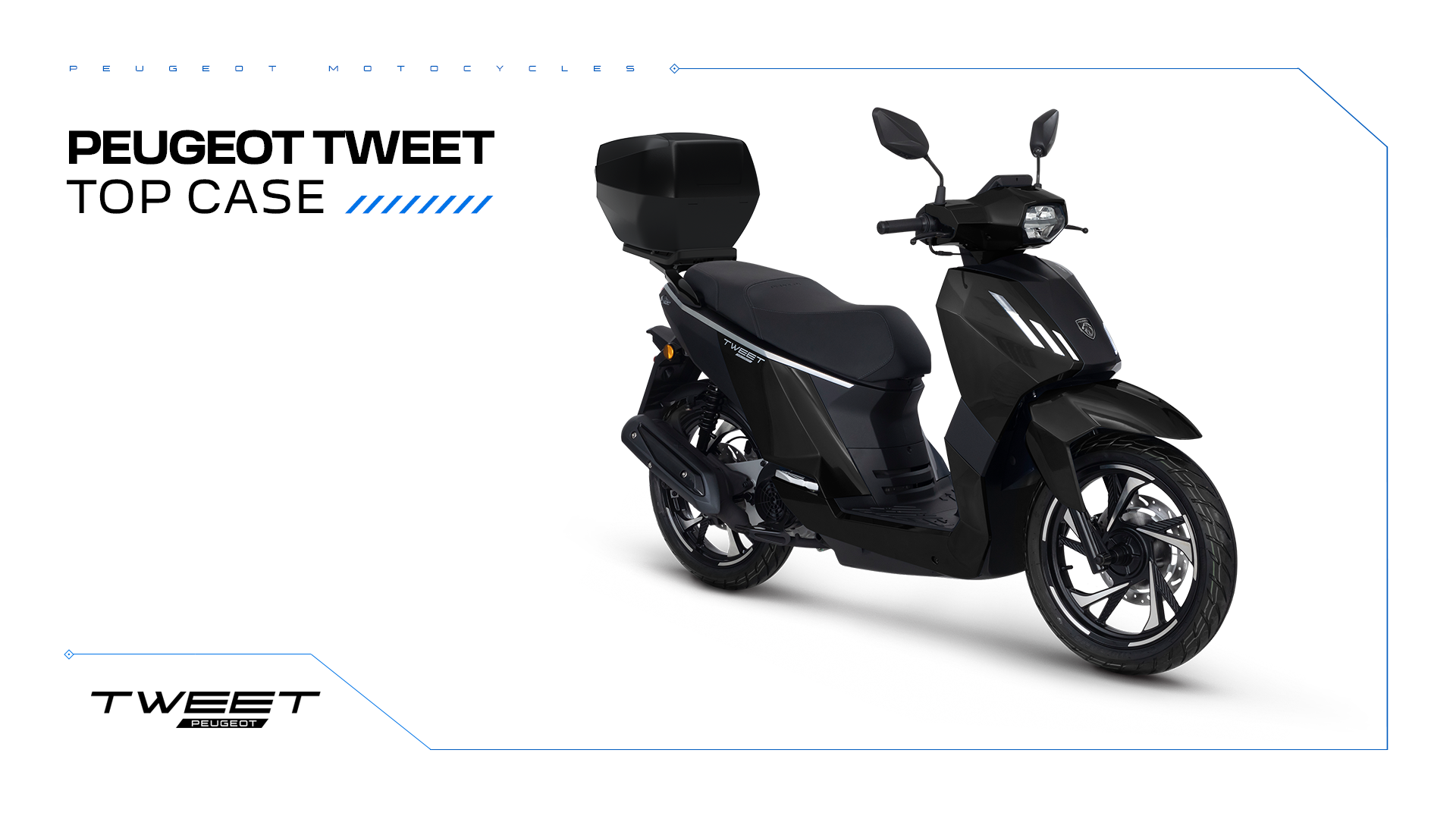 PEUGEOT TWEET 50 cc TOP CASE