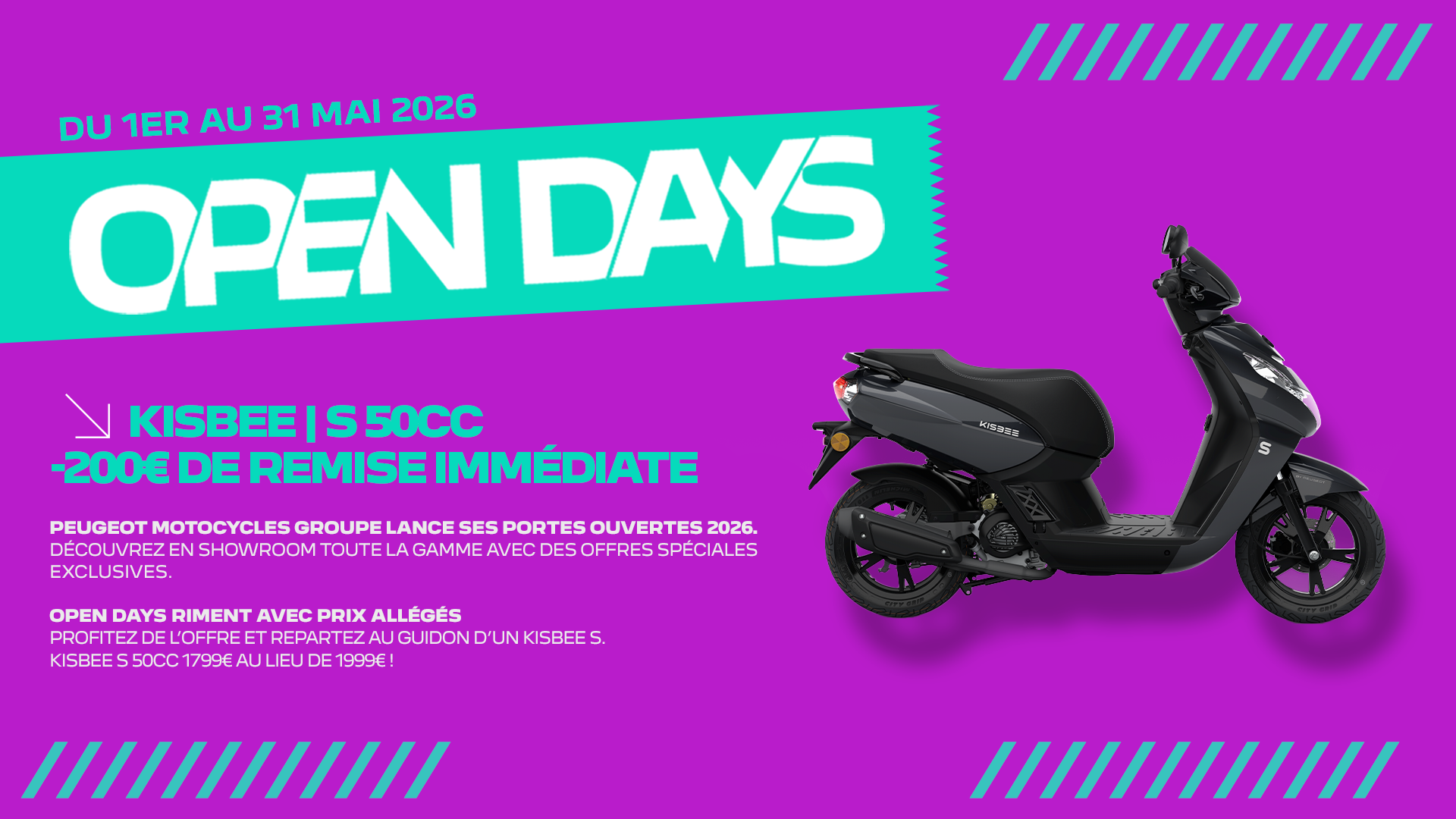 Gamme Kisbee S — 200 € de remise