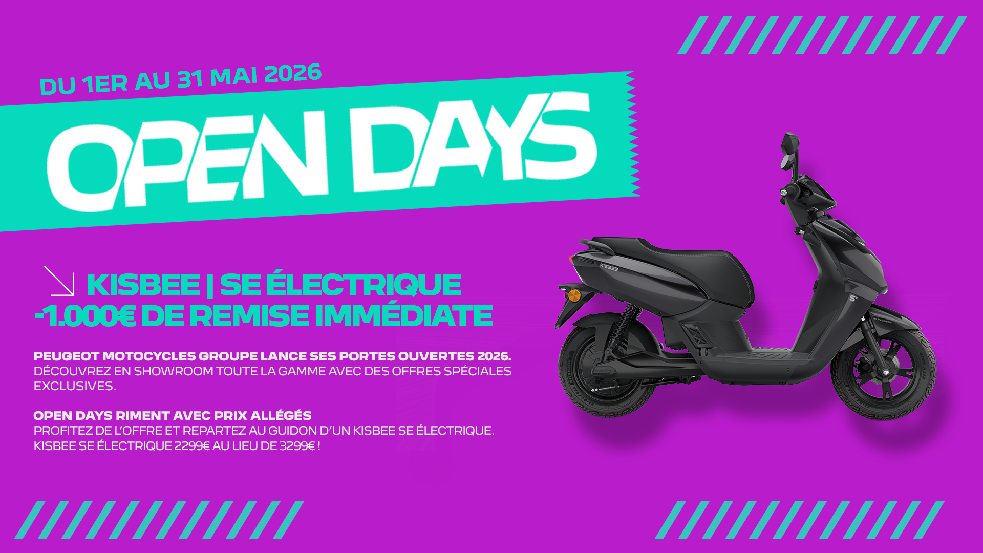 Kisbee SE — 1 000 € de remise